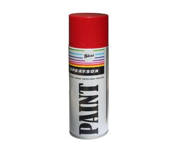Sprayson Spuitbus Ral3000 Hg Rood 400 ml Hoogglans - Verf