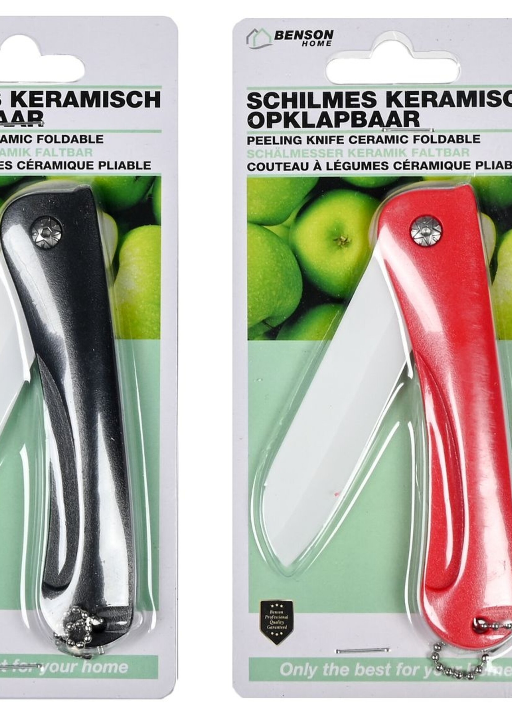 Benson Home Schilmes Keramiek Opklapbaar - Inklapbaar Keramisch Schilmes - Opvouwbaar Schilmes van Keramiek