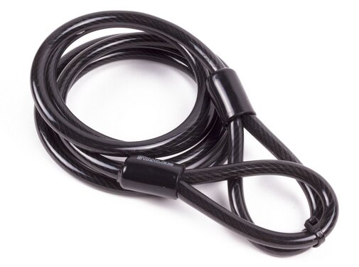 Stahlex Staalkabel geïsoleerd 1,5 Mtr x 8 Mm - Zwart