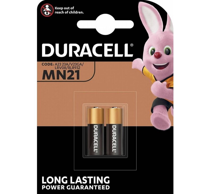Alkaline MN21 A23 12V Batterij - 2 stuks