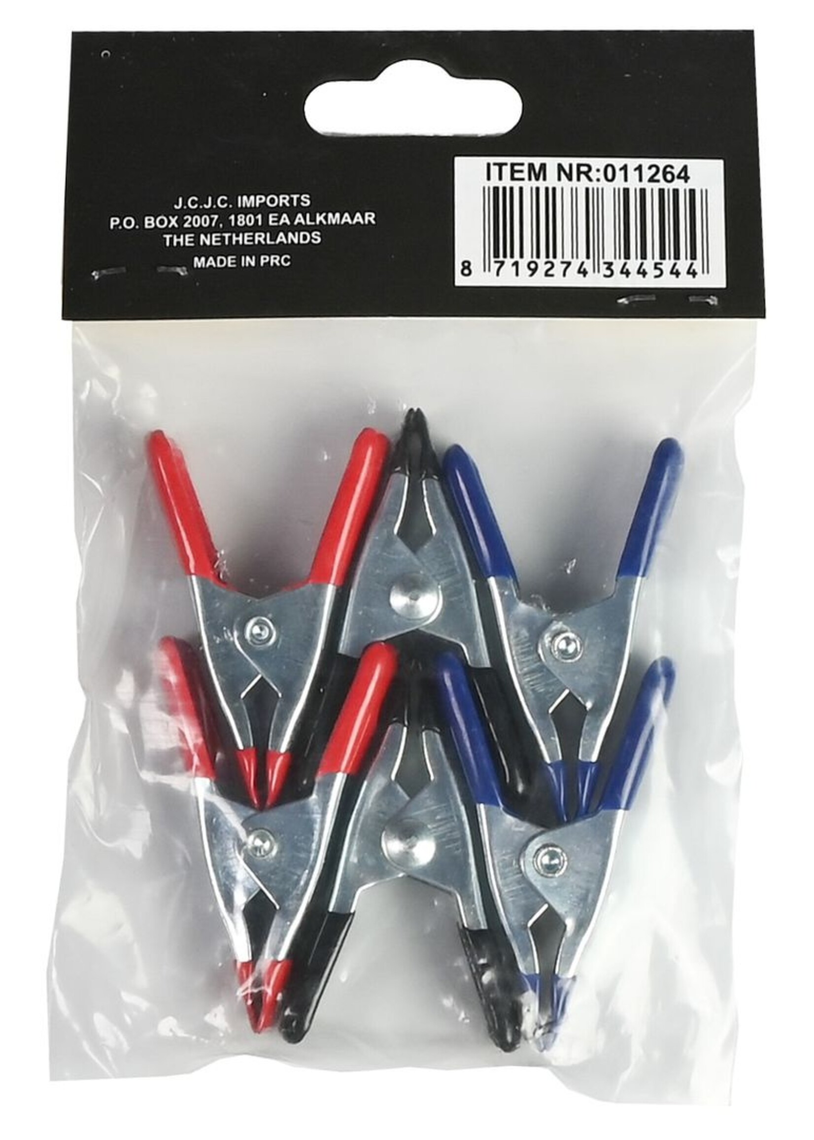 Benson Tools Zeilklem Mini 6 dlg - Mini Klemmen - Zeil Klemset