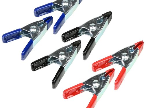 Benson Tools Zeilklem Mini 6 dlg - Mini Klemmen - Zeil Klemset