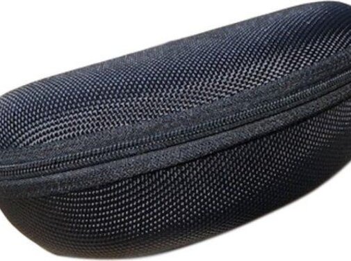 Brillenkoker - Met Ritssluiting - Zwart