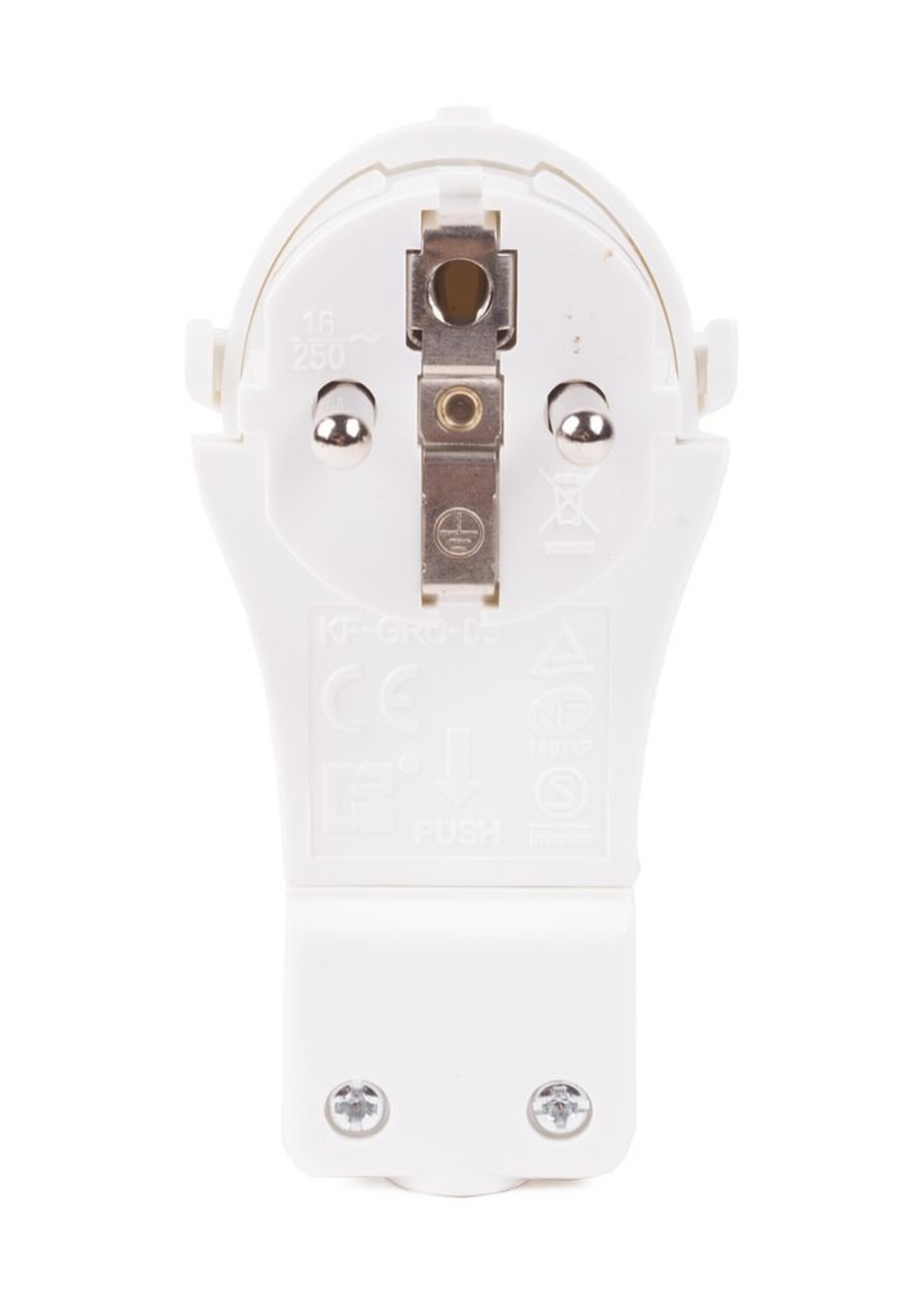 Benson Electric Stekker Haaks Ra Plat - Hoekstekker Platte Stekker