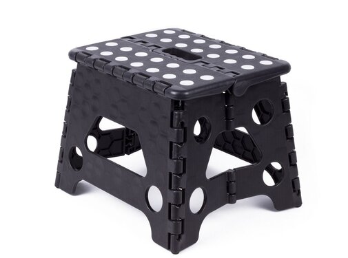 Benson Kruk Opvouwbaar Zwart/Wit Klein - 80 kg