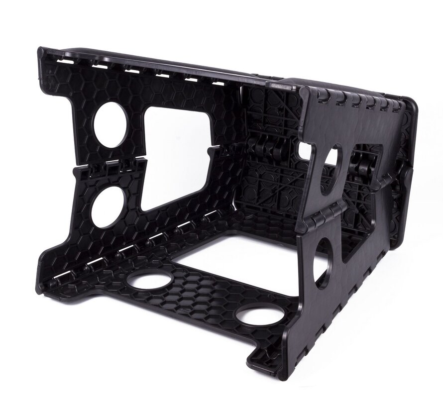 Kruk Opvouwbaar - Zwart Wit Groot - 120 kg