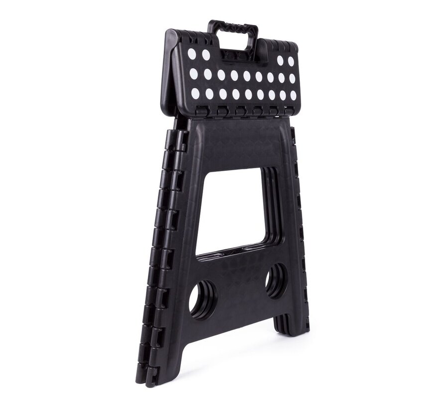 Kruk Opvouwbaar - Zwart Wit Groot - 120 kg