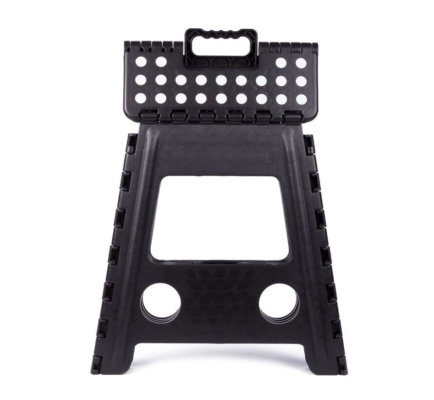 Kruk Opvouwbaar - Zwart Wit Groot - 120 kg