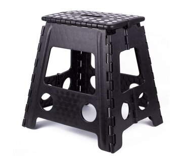 Benson Kruk Opvouwbaar - Zwart Wit Groot - 120 kg