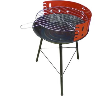 Benson Garden Barbecue 4-Level 36 x 36 x 51,5 cm - Verstelbare Grill - Traditionele Houtskoolbarbecue