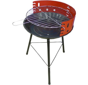 Benson Garden Barbecue 4-Level 36 x 36 x 51,5 cm - Verstelbare Grill - Traditionele Houtskoolbarbecue