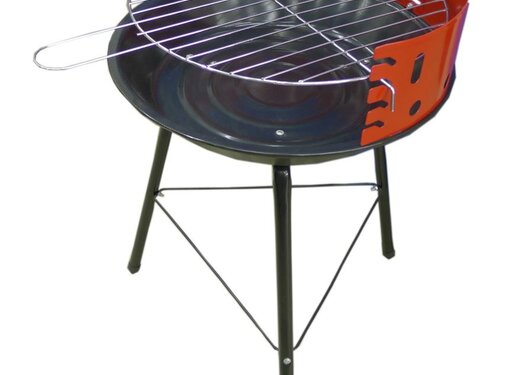 Benson Garden Barbecue 4-Level 36 x 36 x 51,5 cm - Verstelbare Grill - Traditionele Houtskoolbarbecue