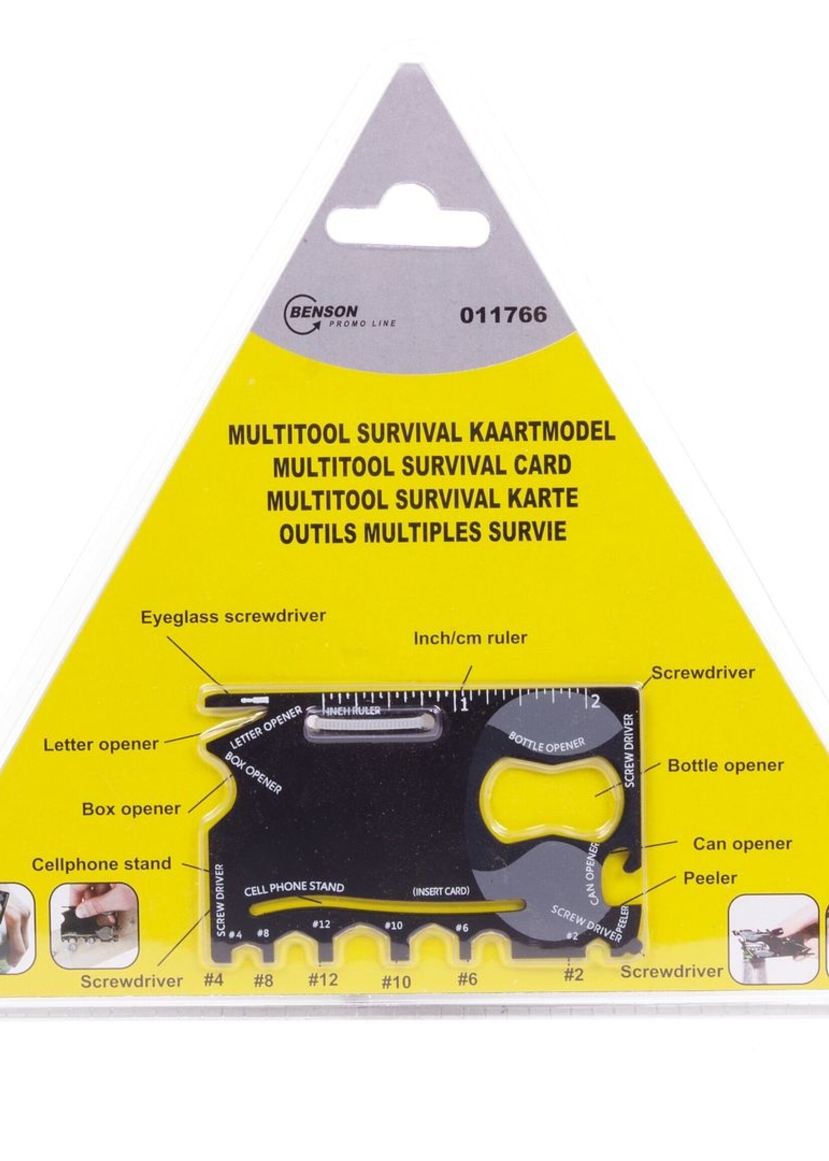 Benson Multitool Survival - Overlevingsgereedschap - Outdoor Multifunctioneel Gereedschap