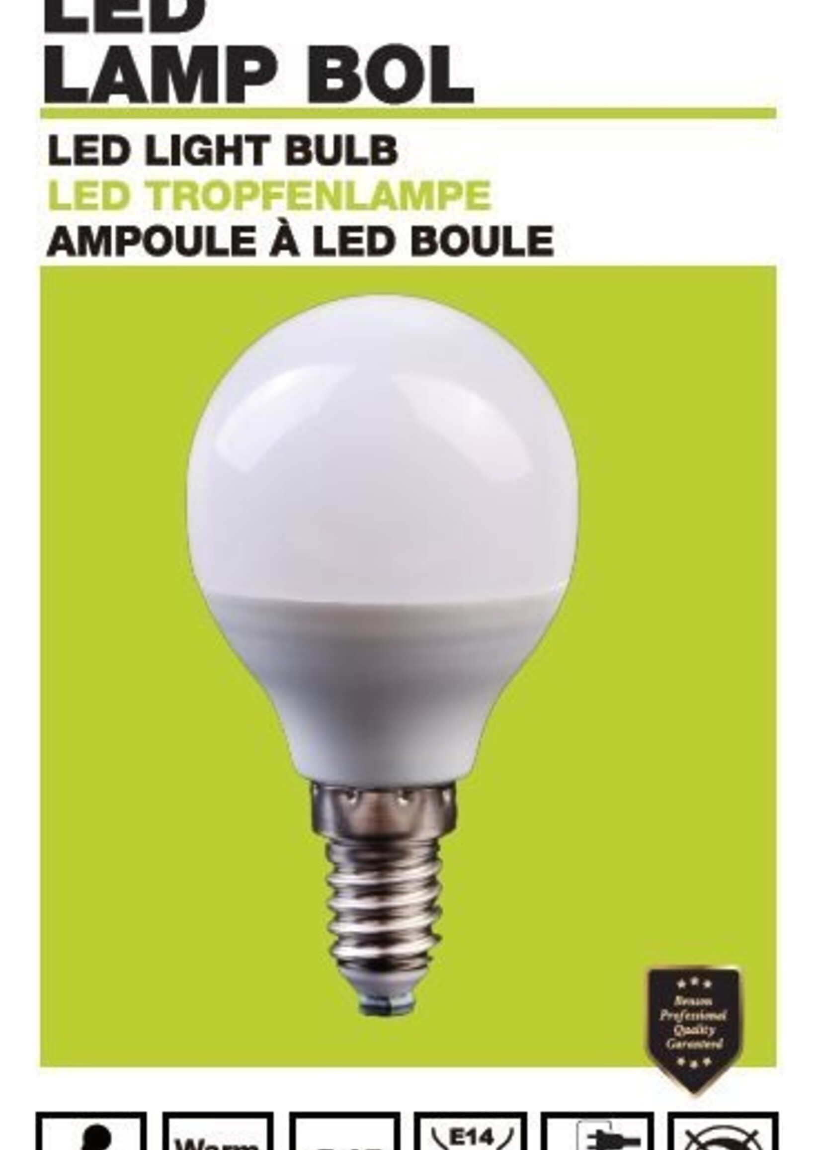 Benson Electric Led Lamp Bol G45 3W E15