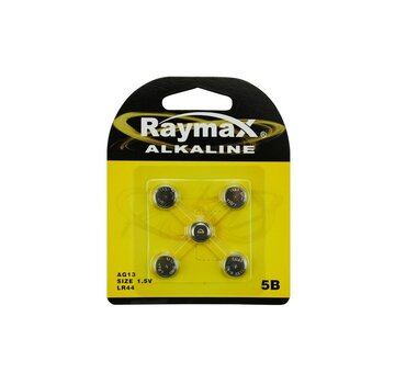 Batterij Knoopcel AG13/LR44 5dlg - Alkaline