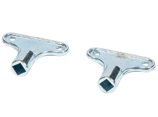 Benson Tools Radiator Ontluchtingssleutel 2 dlg - Radiatorluchtafvoer - Luchtafvoersleutel