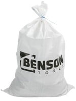 Benson Tools Puinzakken 5 stuks 65 x 100 cm + Bindkoord - Afvalzakken - Tuinafvalzakken - Zandzakken