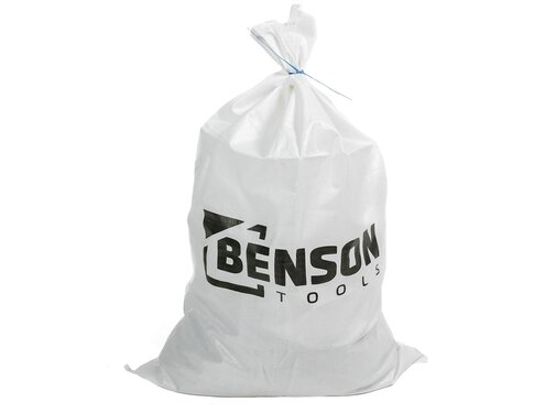 Benson Tools Puinzakken 5 stuks 65 x 100 cm + Bindkoord - Afvalzakken - Tuinafvalzakken - Zandzakken