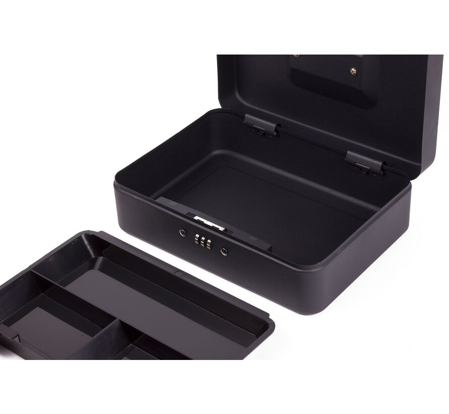 Geldkist Combinatieslot 25x18x9cm - Geldkist - 25x18x9cm