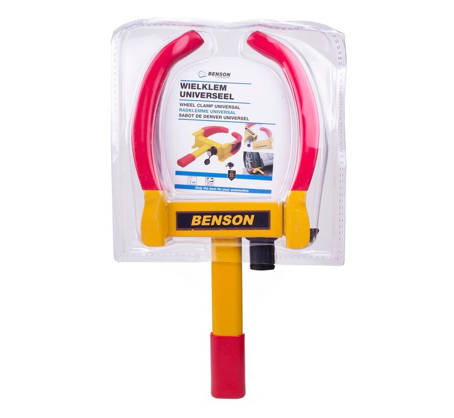 Wielklem - Universele Wielklem Wielbreedte 18-28 cm - Anti-diefstal Wielklem - Verstelbaar