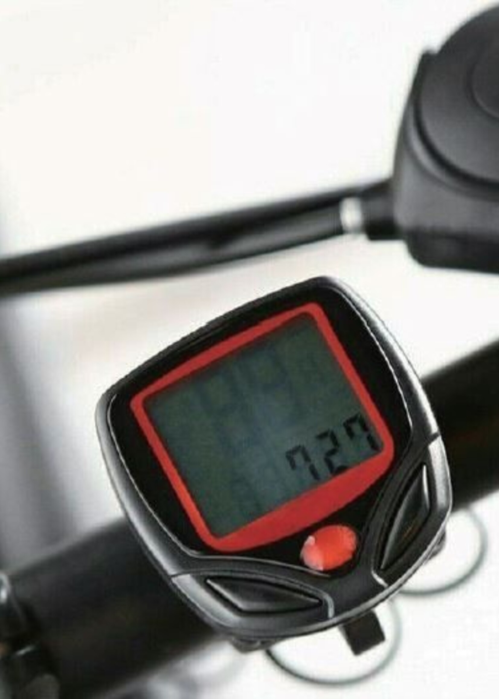 Benson Bike Parts Fietscomputer Digitaal Bedraad 14 Functies - Zwart