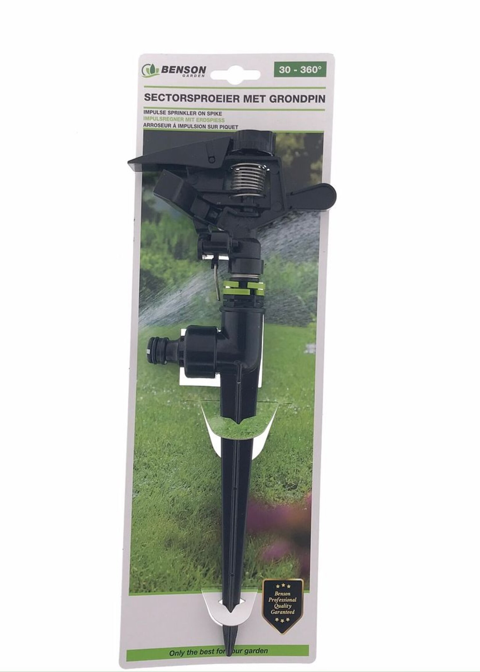 Benson Garden Sectorsproeier met Grondpin 30-360°