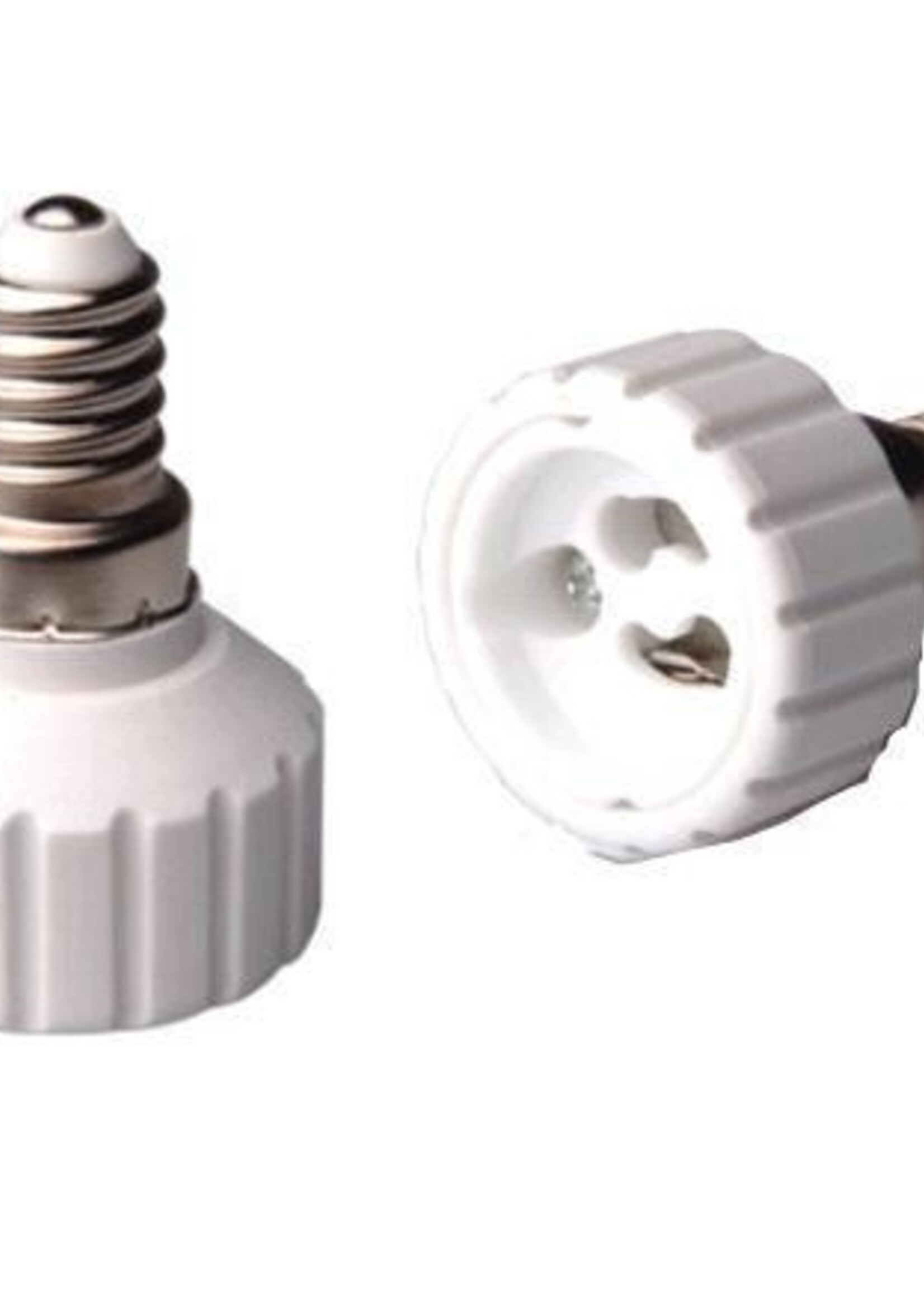 Benson Electric Verloop Fitting E14 naar GU10 - E14 naar GU10 Fitting converter - Adapter E14 naar GU11