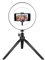 Benson Led Vlog Lamp - 20 cm Statief - Led Lamp met Statief