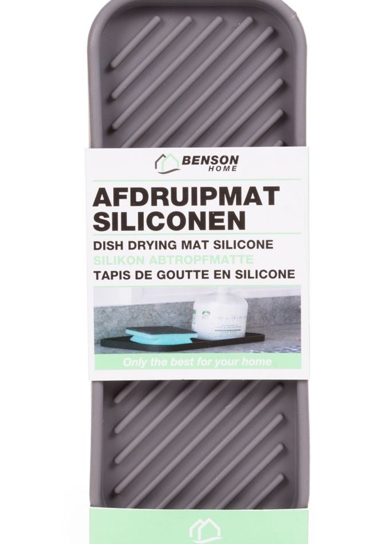 Benson Home Afdruipmat Siliconen 40,6 x 37cm