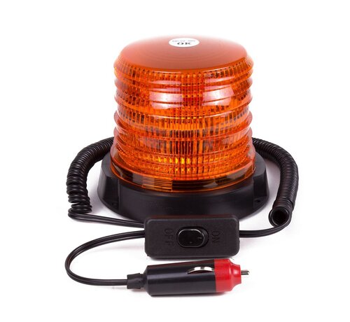 Benson Automotive Led Zwaailamp - Oranje 12V - Waarschuwingslamp Voertuig Verlichting