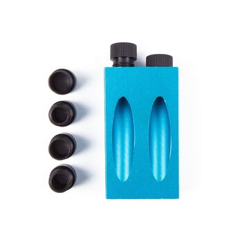 Benson Tools Boormal 15°/ Pocket Boring Mal 7 dlg - Pocket Hole Jig Kit - Verbindingsmal Set