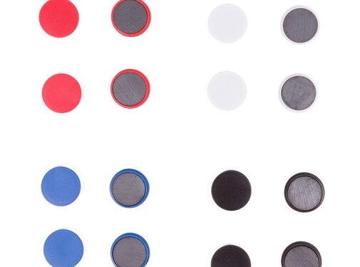 Benson Magneet 35 mm 4dlg Mix Office - Whiteboard Magneet - Koelkastmagneet