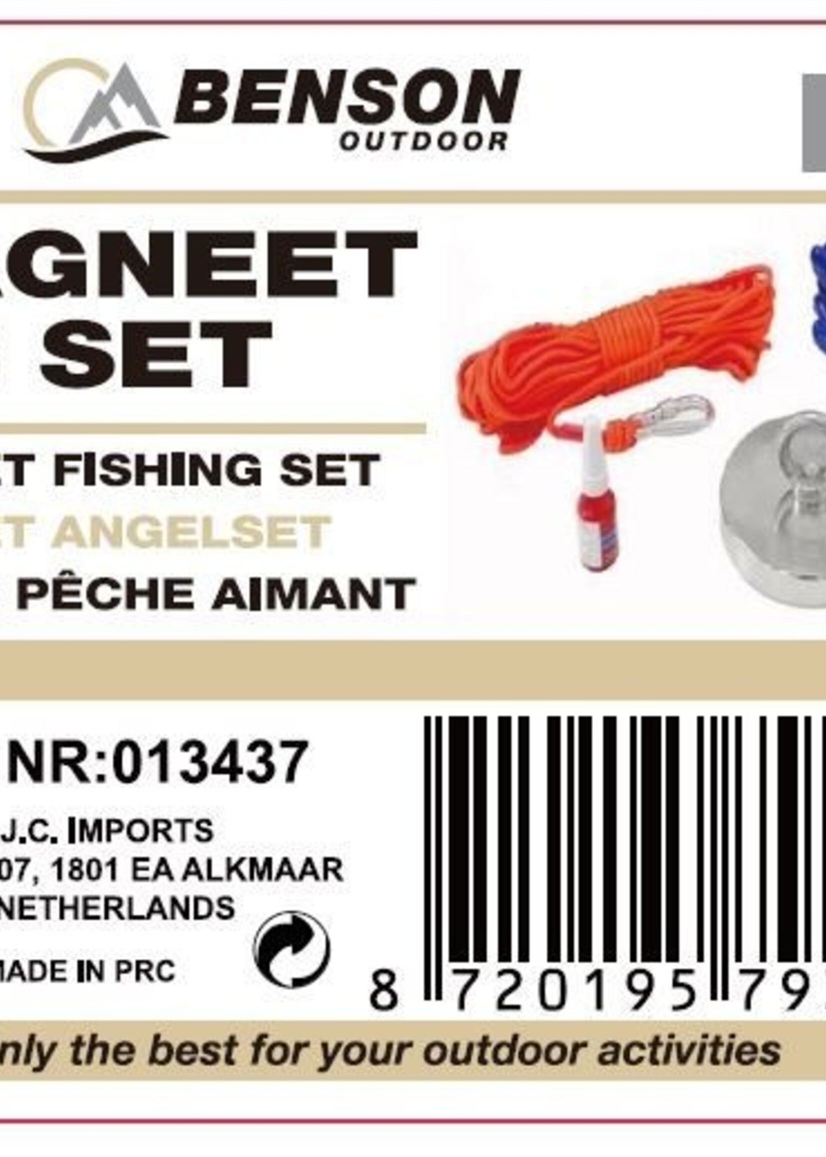 Magneet Vis Set 50 kg - Vismagneet - Magneetvissen Set