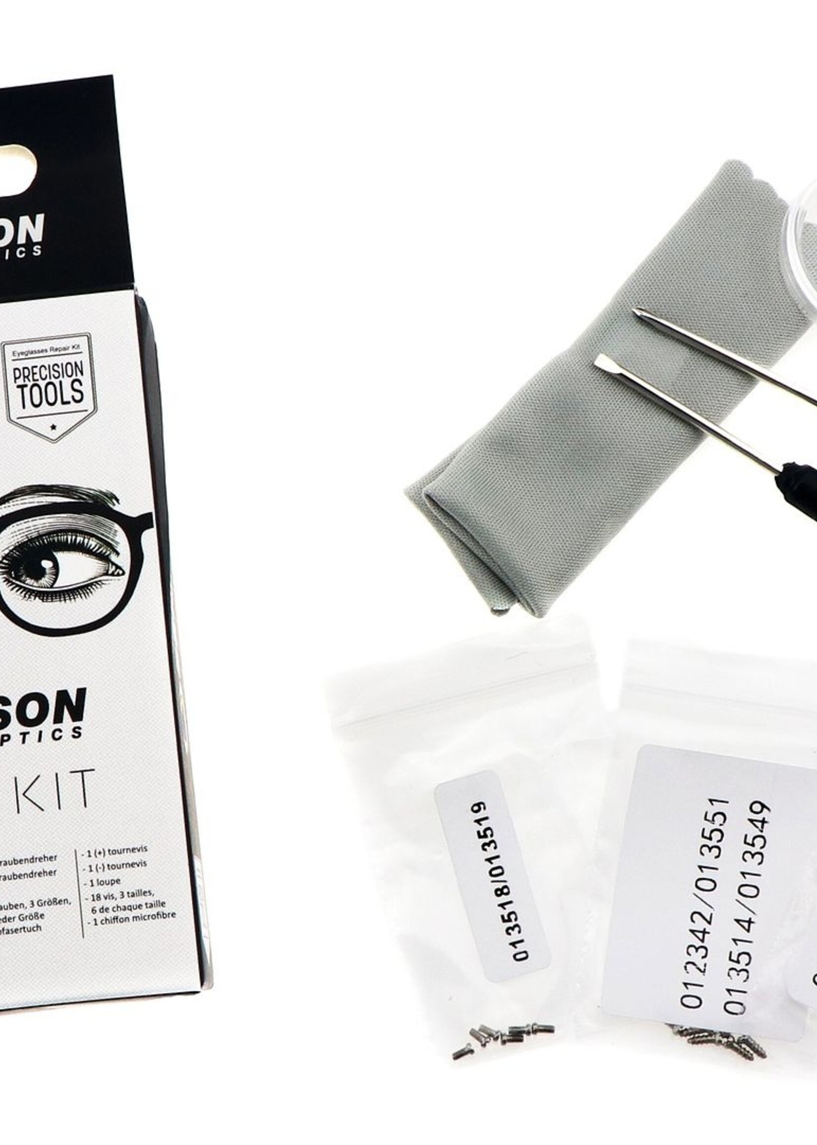 Bril Reparatieset 22 Dlg - Bril Reparatie - Bril Repareren - Brillen Reparatie Set - Bril Reparatie Kit