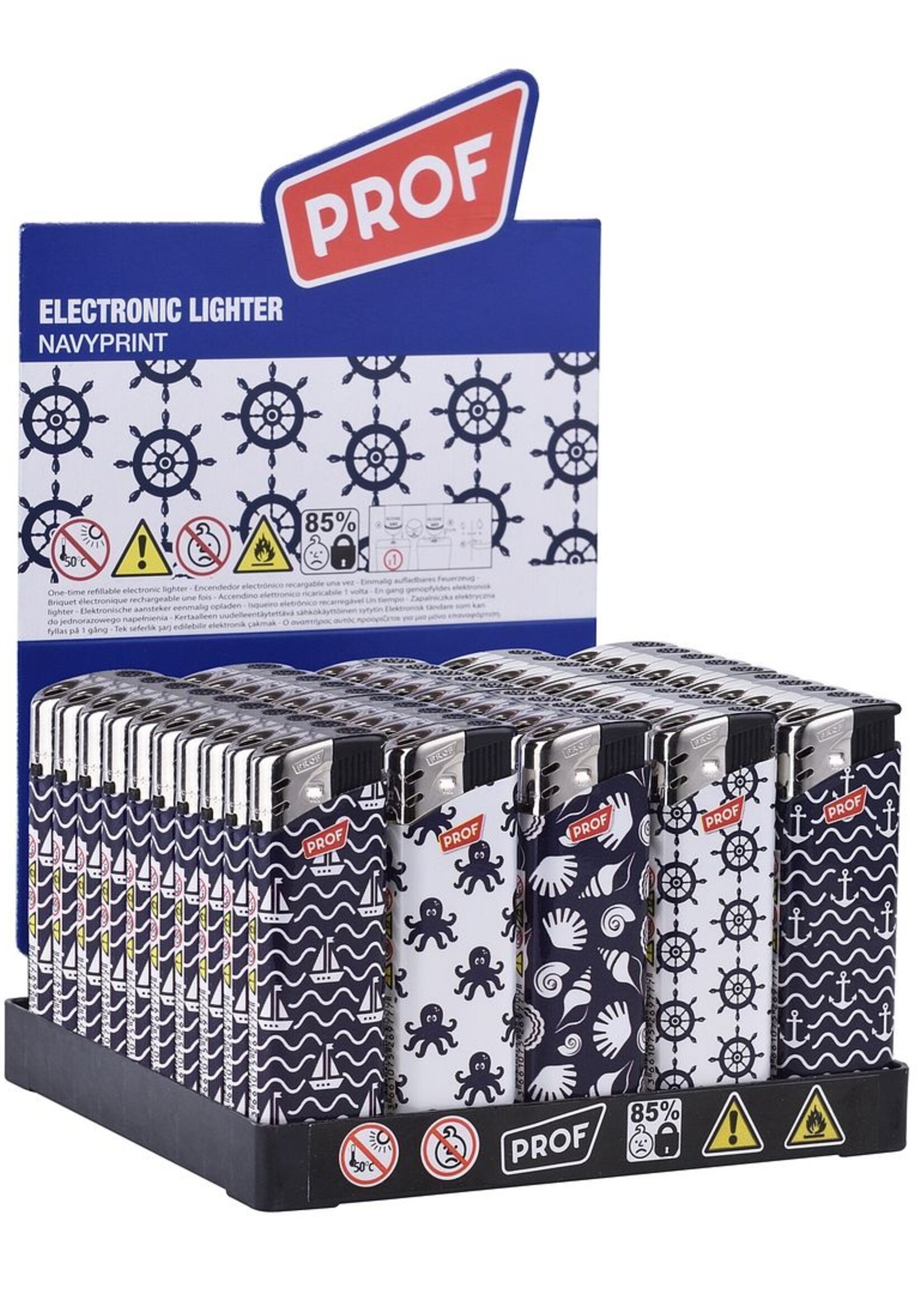 Benson Prof Aansteker Navyprint 1 stuk