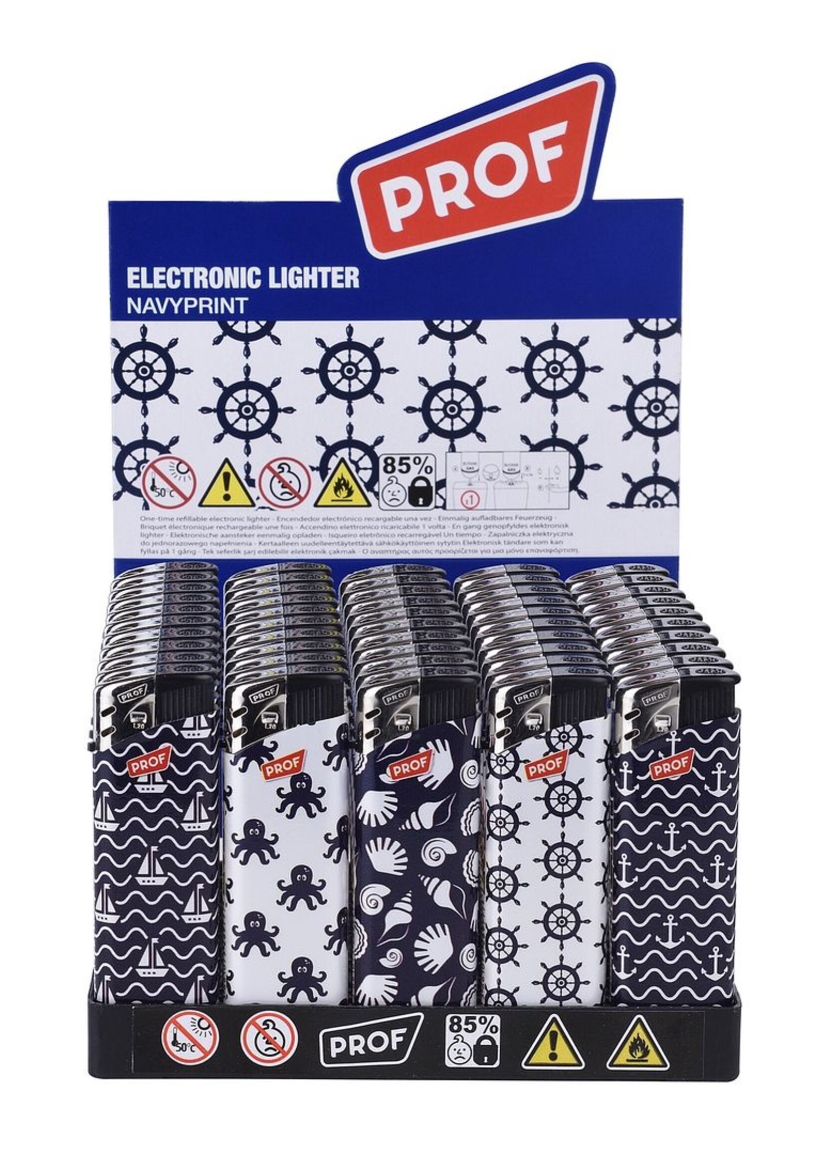 Benson Prof Aansteker Navyprint 1 stuk