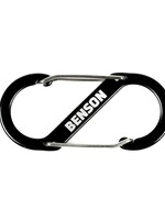 Benson Tools Karabijnhaak Dubbel 40x90mm - Dubbele Karabijnhaak Metaal