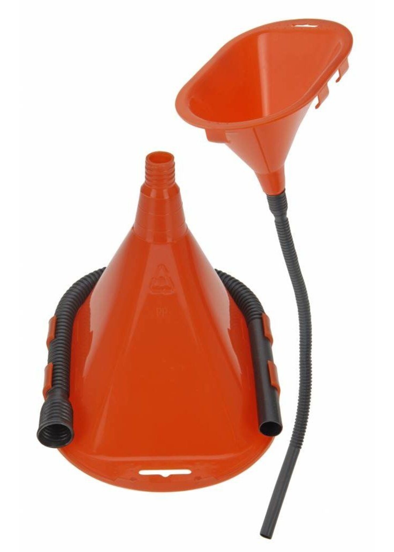 Benson Tools Trechter met Afneembare Slang - 20x13cm - Plastic Trechter