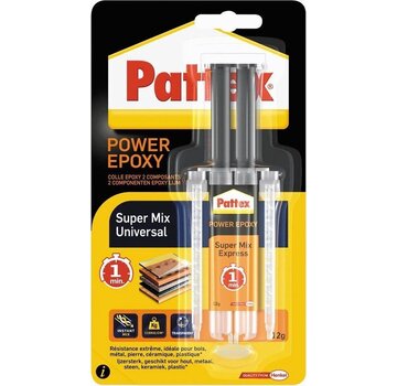 Super Mix 11 ml Epoxy - Universele Lijm - Krachtige Epoxylijm met Spuit