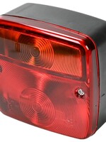 Benson Automotive Aanhangwagen Achterlicht Vierkant E-keur - Vierkant Achterlicht E-keur - Zwart