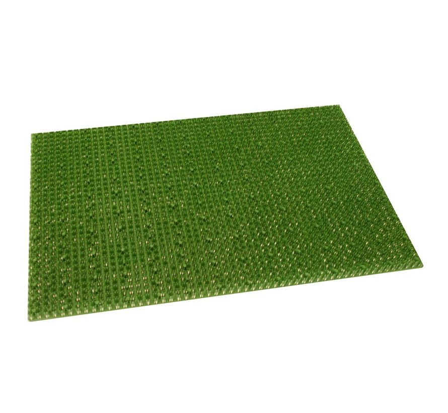 Deurmat Grasmat Groen 40 x 60 cm - Kunststof Deurmat - Grasmat