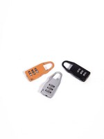 Benson Koffercijferslot - Zilver, Zwart, Oranje - Reisslot - Bagageslot