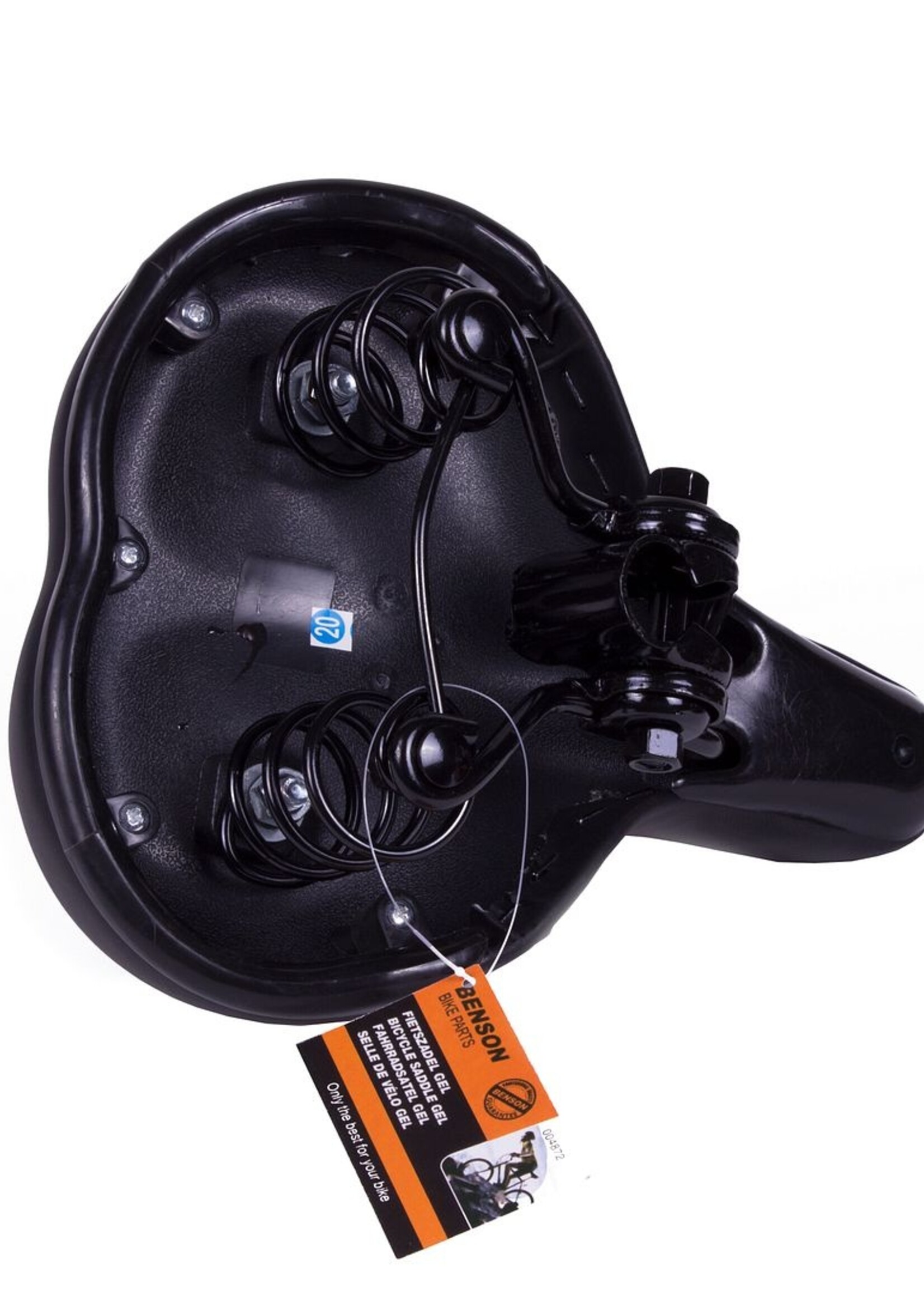 Benson Bike Parts Fietszadel Gel - Gel Oog Fietszadel - Comfort Fietszadel - Ergonomisch Zadel Gel