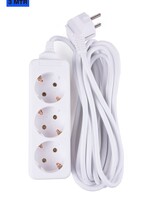 Benson Electric Stekkerdoos - Verlengsnoer Tcd 3 V + Ra + 3.0 Mtr