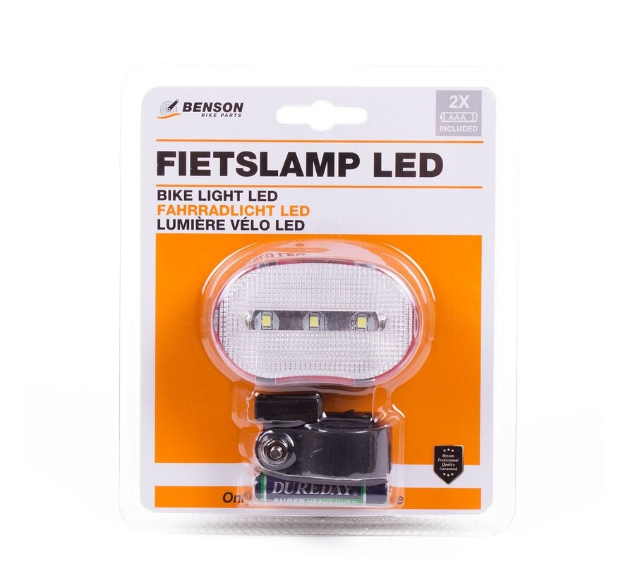Fietslamp LED Wit - Verlichting
