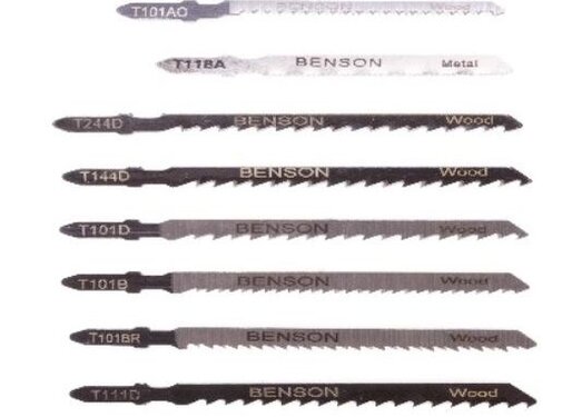 Benson Tools Decoupeerzaagbladen 10 dlg T-schacht Profi - Professioneel