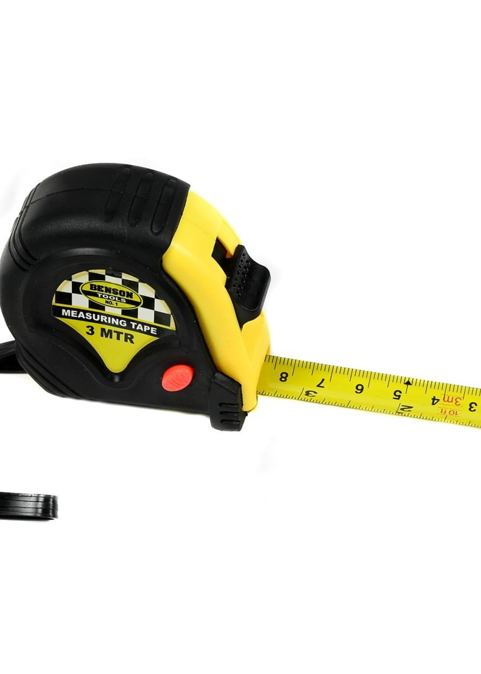 Benson Tools Rolbandmaat Rubber 3M x 16mm - Rolmaat