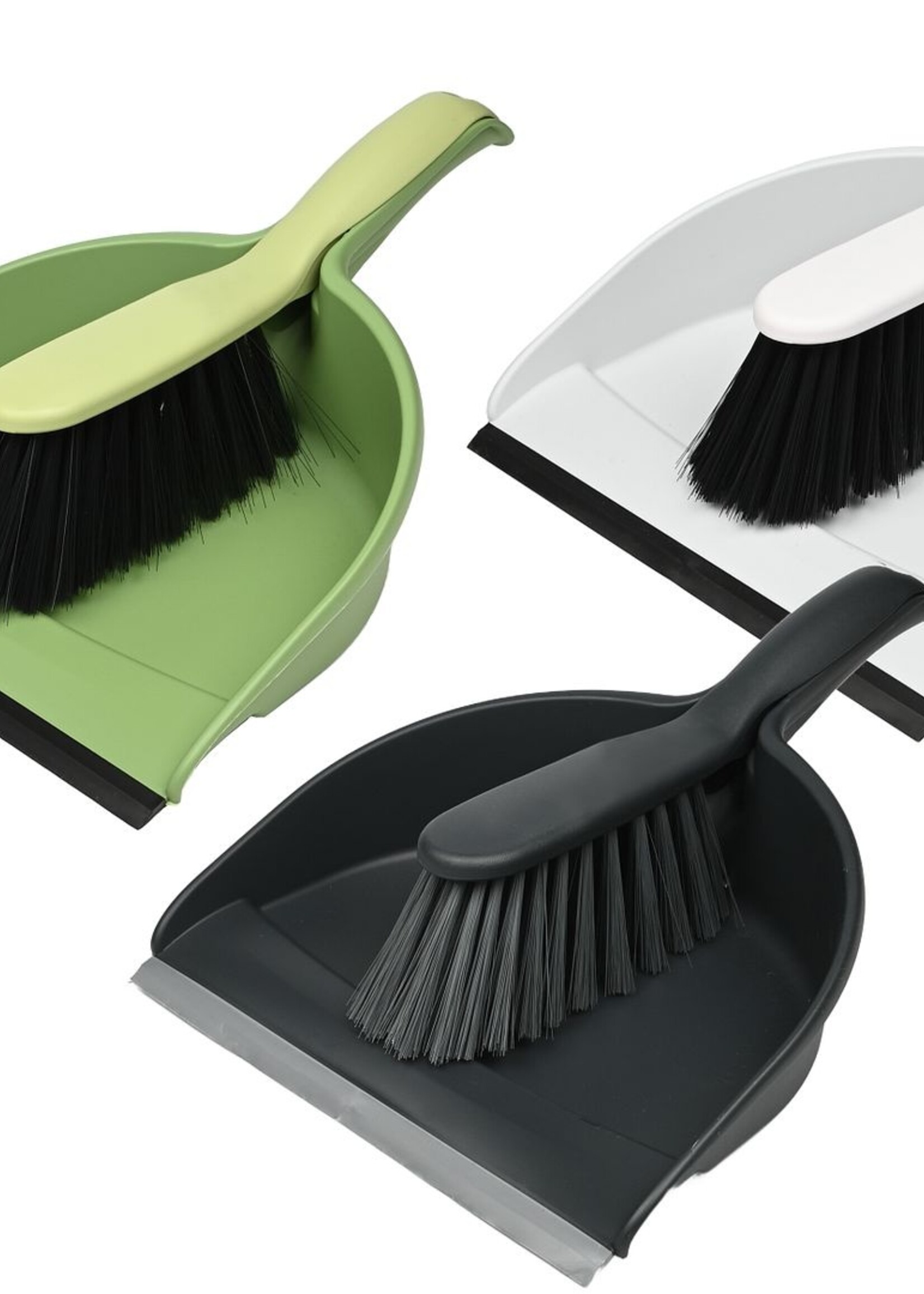 Benson Stoffer en Blik + Rubber Rand 22cm Mix - Handveger en Blikset