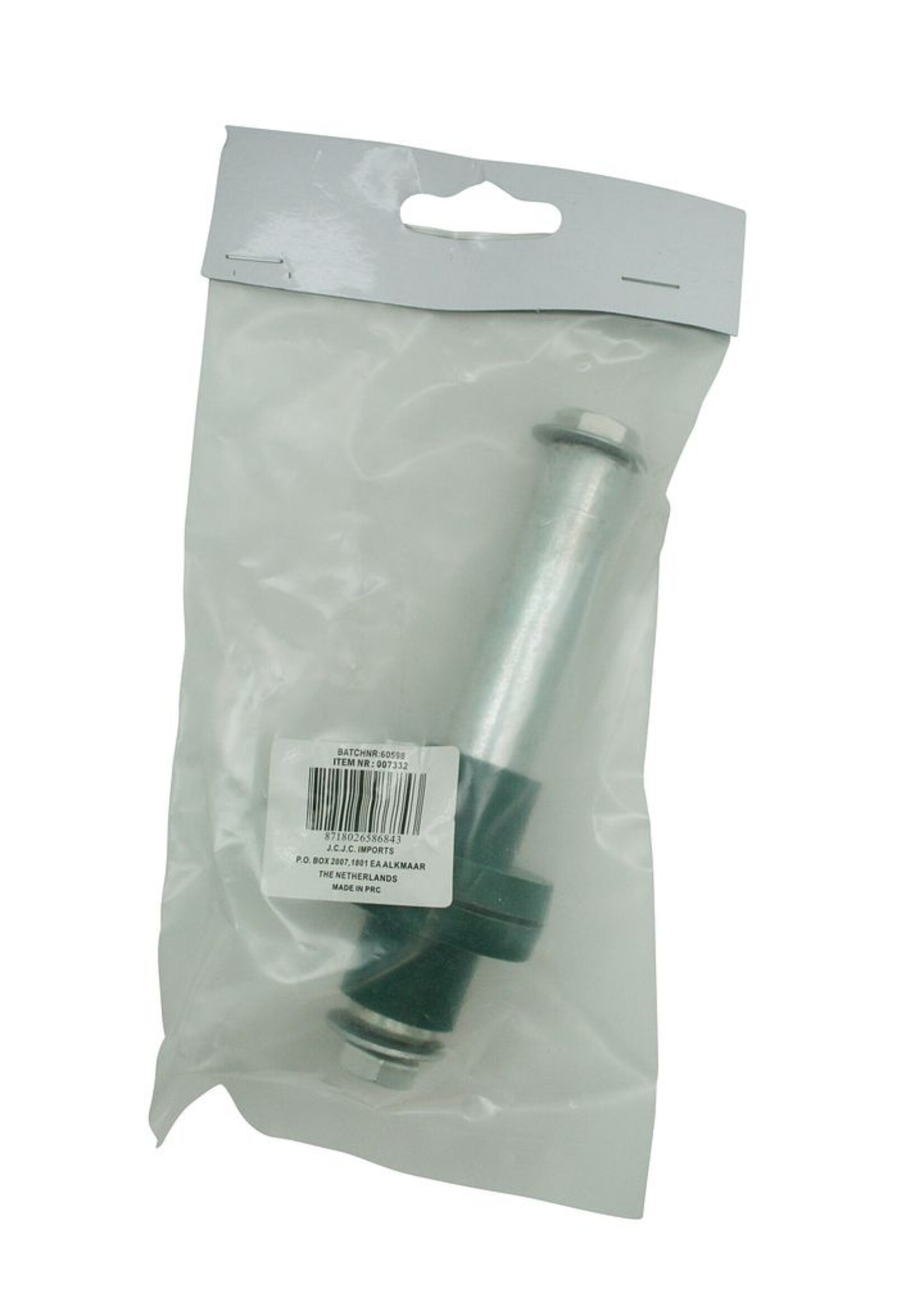 Benson Kruiwagen As + Bouten + Ringen Compleet - Asset - Montagekit