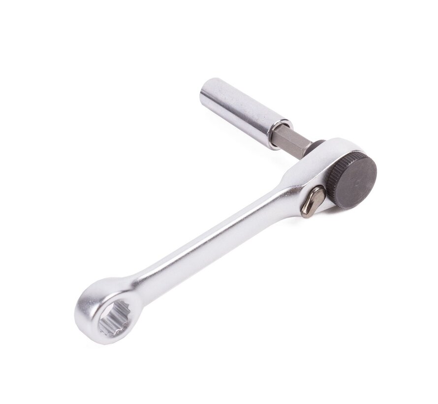 Bit - Doppenset 24 dlg + Ratel / Kleur Profi - Uitgebreide Bitset met Ratel voor Professionals